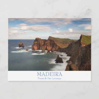 Madère - Ponta de Sao Lourenco carte postale avec