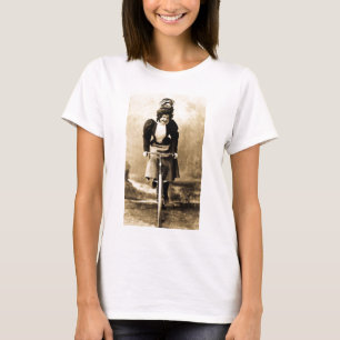 Madge Lessing on Bike 1902 T-shirt
