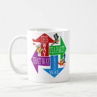 Madhatter Alice In Wonderland-Mannen Vrouwen Kinde Koffiemok