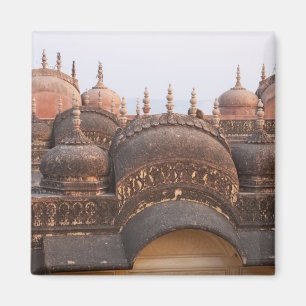 Madhavendra-paleis bij zonsondergang, Jaipur Magneet