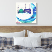 Madina mecca Art de la toile islamique conception  (Insitu(Chambre))