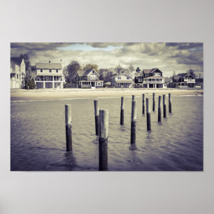 Madison Beach Connecticut Poster