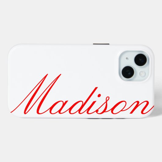 Madison - beau coque iphone (Verso (horizontal))
