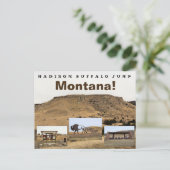 Madison Buffalo Jump Briefkaart (Staand voorkant)