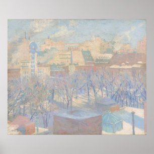 Madison Carré Snow - Allen Tucker Poster d'Art