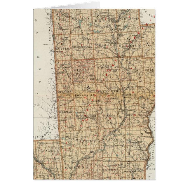 Madison, Chenango, provincie Broome (Voorkant)