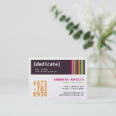 Madison Chubby Visitekaartjes (Staand voorkant)