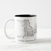 Madison CT 1915 Café Mug - Temps plus simples (Gauche)