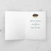 Madison la carte de Noël Black Labrador (Intérieur)