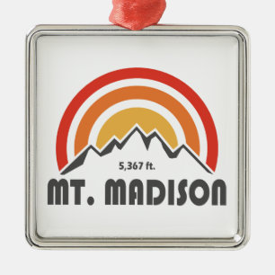 Madison New Hampshire Metalen Ornament
