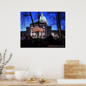 Madison Protest om de Bill te doden Poster (Keuken)