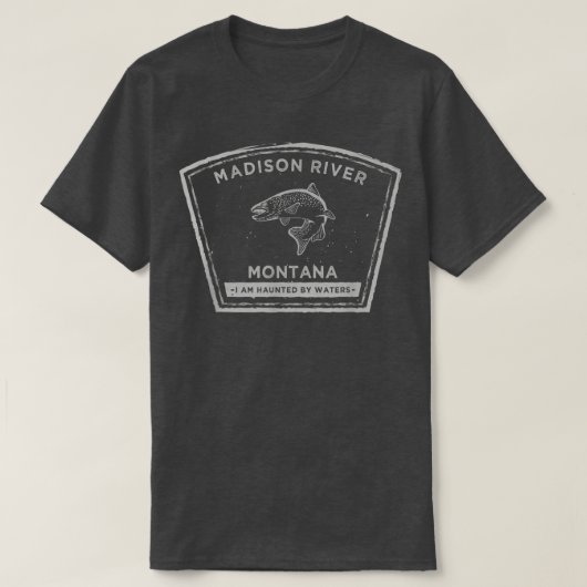 Madison River Fly Fishing T-shirt (Design voorkant)