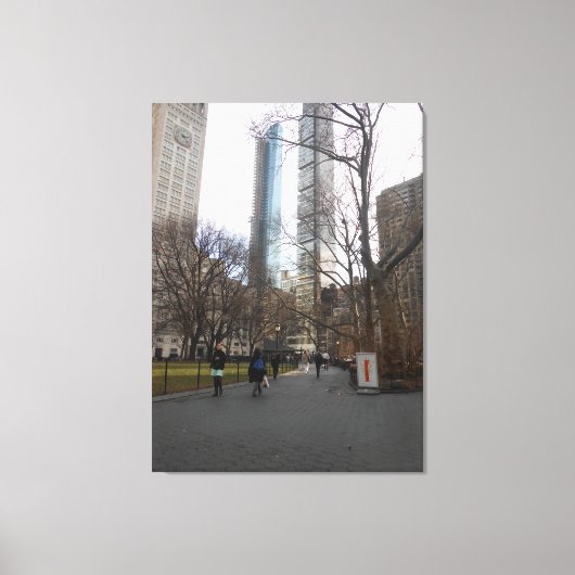 Madison Square Park, New York, Verenigde Staten Canvas Afdruk (Voorkant)