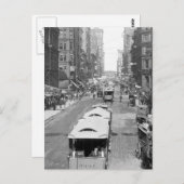 Madison Street, Chicago, 1900 Briefkaart (Voorkant / Achterkant)