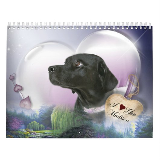 Madison the Black Labrador Kalender (Hoes)