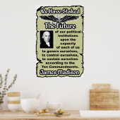 Madison: Tien geboden Poster (Keuken)