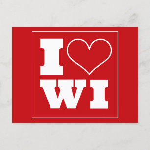 Madison (WI) Uitnodiging achterklep