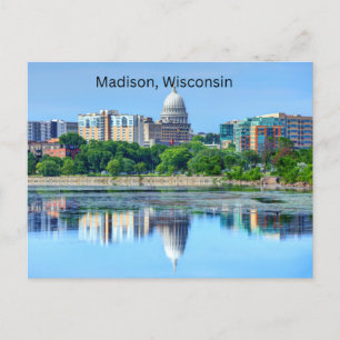 Madison, Wisconsin Briefkaart