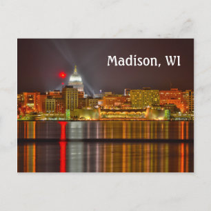 Madison, Wisconsin Briefkaart