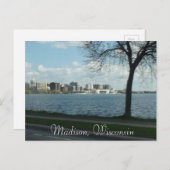 Madison Wisconsin Briefkaart (Voorkant / Achterkant)