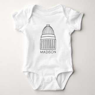 Madison Wisconsin Capitol Building Romper