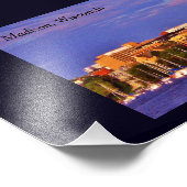 Madison, Wisconsin Foto Afdruk (Hoek)