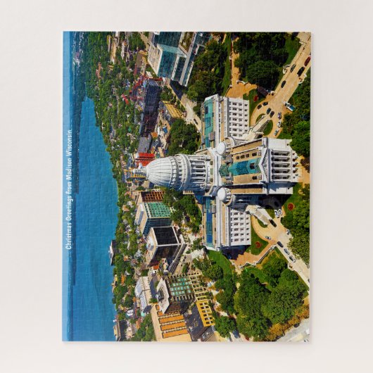 Madison Wisconsin. Jigsaw Puzzle (Vertical)