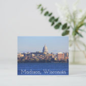 Madison Wisconsin La Carte Postale Capitol (Debout devant)