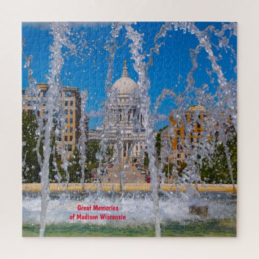 Madison Wisconsin Legpuzzel (Verticaal)