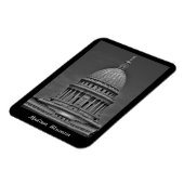 Madison, Wisconsin Magneet (Linkerzijde)