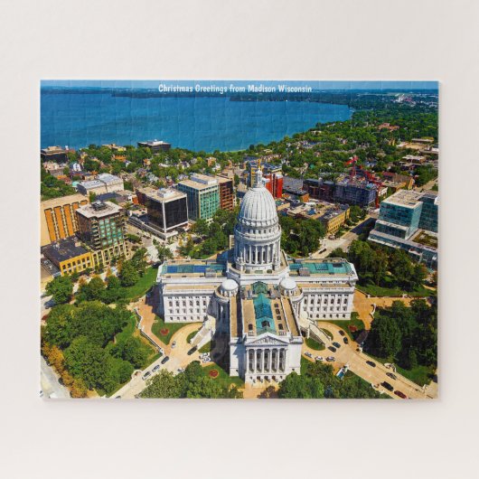 Madison Wisconsin. Puzzle (Horizontal)