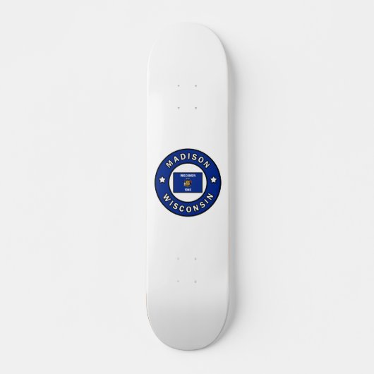 Madison Wisconsin Skateboard (Voorkant)