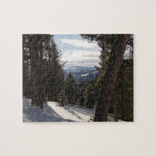 Madisongebergte in de winter in Montana Legpuzzel
