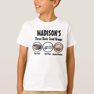 Madison's voedingsgroepen t-shirt