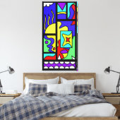 Madman canvas afdruk (Insitu (Slaapkamer))