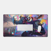 Madman Gaming Desk Mat | Deskmat Pour Les Amateurs (Clavier et souris)