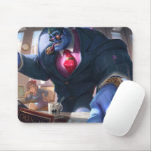 Madman Gaming Mousepad | Kunst met Power Lifter-th