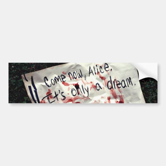 Madness Retourneert Bumpersticker (Voorkant)