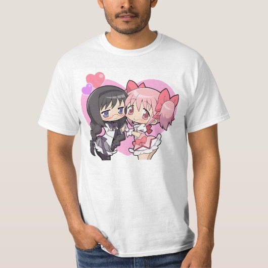 Madoka Kaname hartchibi T-shirt (Voorkant)