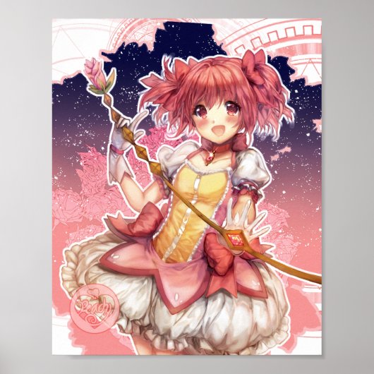 Madoka Kaname Poster (Voorkant)