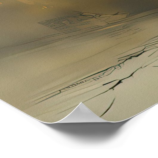 Madona en kind poster (Hoek)