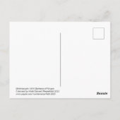 Madone de Michel-Ange de Bruges Carte postale (Dos)