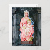 Madone de Michel-Ange de Bruges Carte postale (Devant / Derrière)
