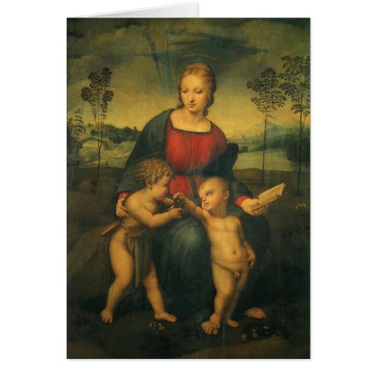 Madone du Chardonneret par Raphaël (Devant)