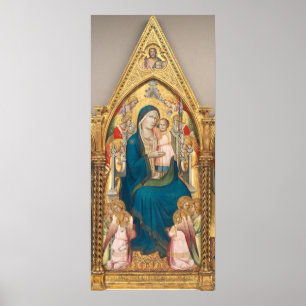 Madone & Enfant - Agnolo Gaddi Fine Art Poster