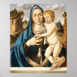 Madone & Enfant - B. Montagna Fine Art Poster