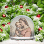 Madonna and Child by Franz Russ the Elder Sneeuwbol (Kerstmis)