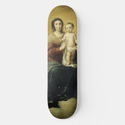 Madonna and Child, Fine Art Skateboard (Recto)