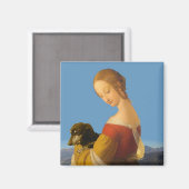 "Madonna avec Dachshund" Tate Britain Magnet (Recto/Verso)
