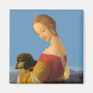 "Madonna avec Dachshund" Tate Britain Magnet